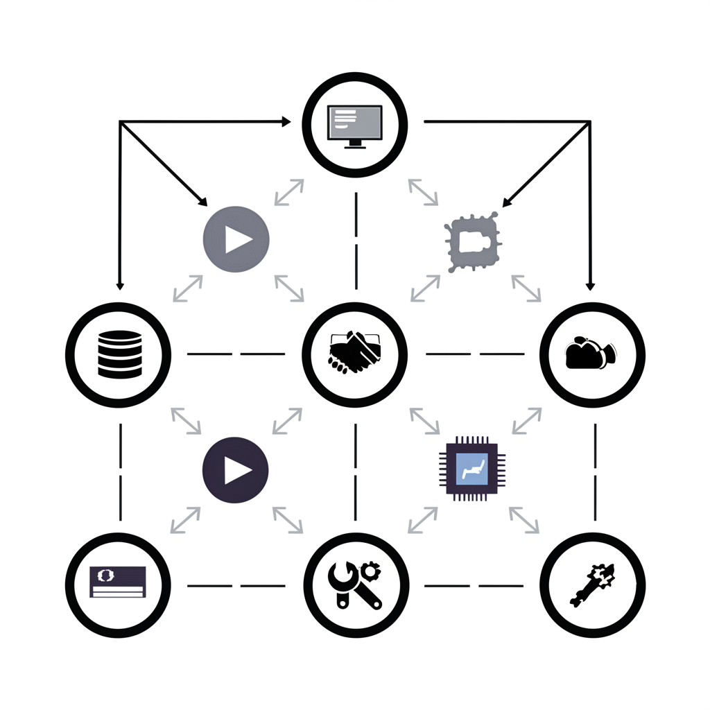 A high-quality, relevant image for an article about: Event Driven Architecture: Benefits & Design